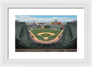 Anaheim Stadium 2002 - Framed Print