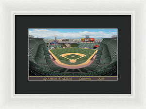 Anaheim Stadium 2002 - Framed Print