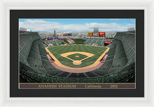 Load image into Gallery viewer, Anaheim Stadium 2002 - Framed Print
