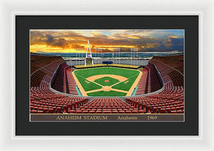 Angel Stadium 1969 - Framed Print