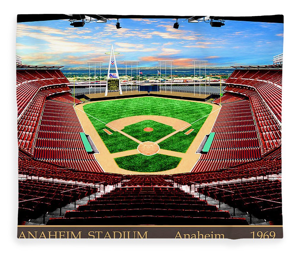 Angel Stadium 1969 - Blanket