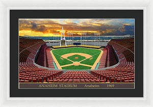 Angel Stadium 1969 - Framed Print