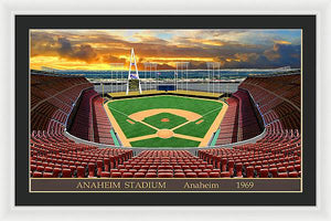 Angel Stadium 1969 - Framed Print