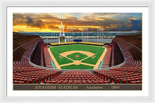 Load image into Gallery viewer, Angel Stadium 1969 - Framed Print
