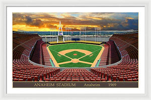 Angel Stadium 1969 - Framed Print