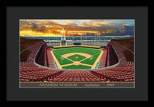 Load image into Gallery viewer, Angel Stadium 1969 - Framed Print
