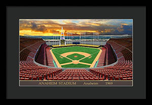 Angel Stadium 1969 - Framed Print