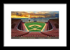 Angel Stadium 1969 - Framed Print