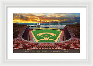 Angel Stadium 1969 - Framed Print