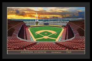 Angel Stadium 1969 - Framed Print