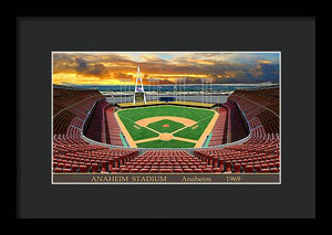 Angel Stadium 1969 - Framed Print