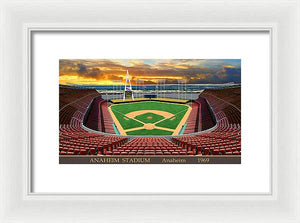 Angel Stadium 1969 - Framed Print