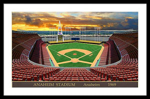 Angel Stadium 1969 - Framed Print