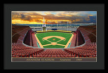 Load image into Gallery viewer, Angel Stadium 1969 - Framed Print
