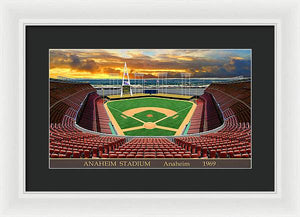 Angel Stadium 1969 - Framed Print