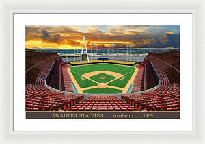 Angel Stadium 1969 - Framed Print