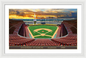 Angel Stadium 1969 - Framed Print