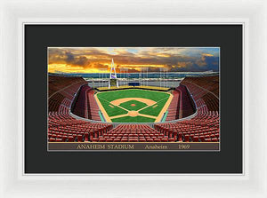 Angel Stadium 1969 - Framed Print