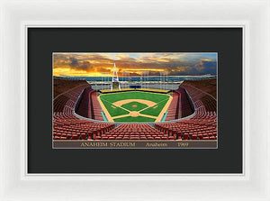 Angel Stadium 1969 - Framed Print