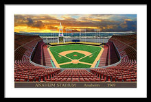 Load image into Gallery viewer, Angel Stadium 1969 - Framed Print
