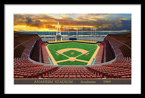 Angel Stadium 1969 - Framed Print