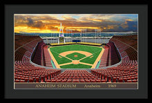 Load image into Gallery viewer, Angel Stadium 1969 - Framed Print
