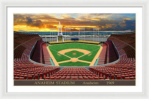 Angel Stadium 1969 - Framed Print