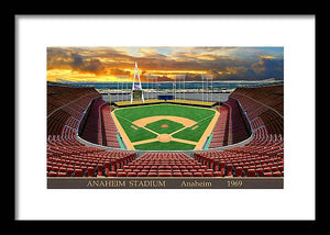 Angel Stadium 1969 - Framed Print