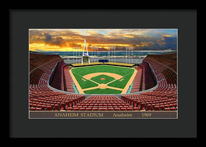 Angel Stadium 1969 - Framed Print