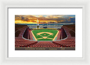 Angel Stadium 1969 - Framed Print