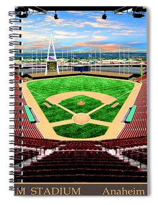 Angel Stadium 1969 - Spiral Notebook