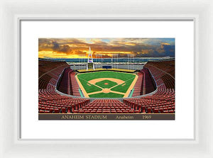 Angel Stadium 1969 - Framed Print