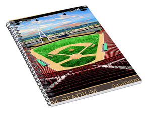 Angel Stadium 1969 - Spiral Notebook