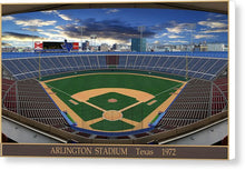 Load image into Gallery viewer, Arlington Stadium 1972 - Canvas Print
