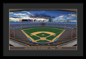 Arlington Stadium 1972 - Framed Print