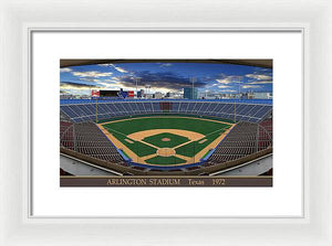 Arlington Stadium 1972 - Framed Print