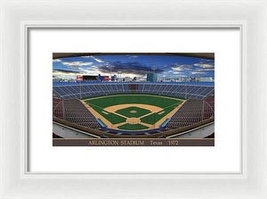 Arlington Stadium 1972 - Framed Print