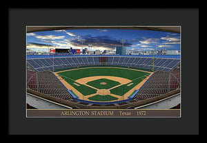 Arlington Stadium 1972 - Framed Print