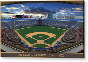 Arlington Stadium 1972 - Acrylic Print