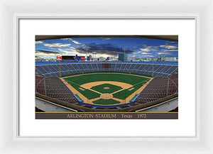 Arlington Stadium 1972 - Framed Print