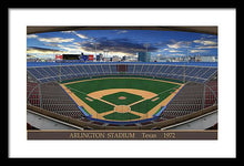 Load image into Gallery viewer, Arlington Stadium 1972 - Framed Print
