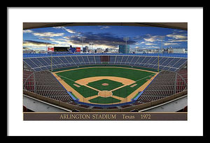 Arlington Stadium 1972 - Framed Print