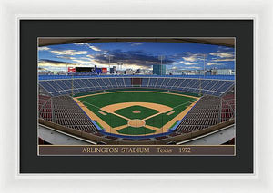 Arlington Stadium 1972 - Framed Print