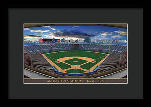 Arlington Stadium 1972 - Framed Print