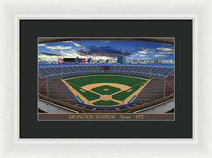 Arlington Stadium 1972 - Framed Print