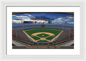 Arlington Stadium 1972 - Framed Print