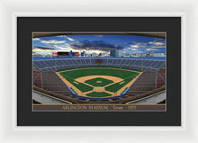 Load image into Gallery viewer, Arlington Stadium 1972 - Framed Print
