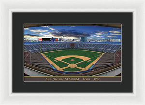 Arlington Stadium 1972 - Framed Print