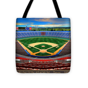 Arlington Stadium 1973 - Tote Bag