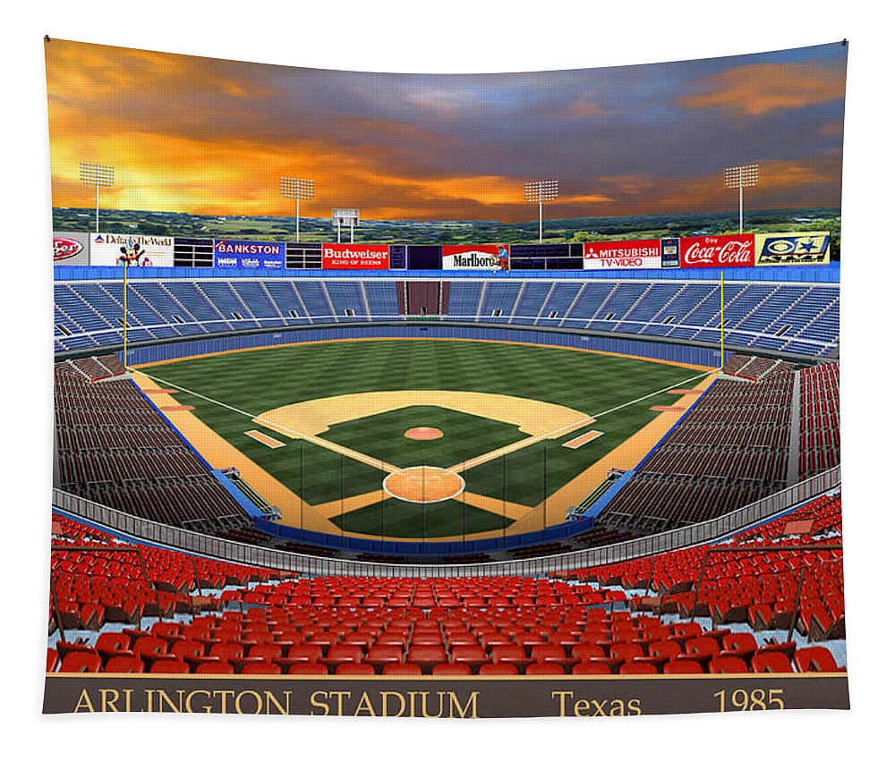 Arlington Stadium 1985 - Tapestry